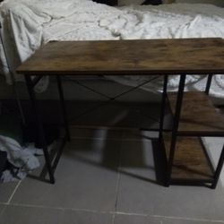 Small Espresso Brown Desk New