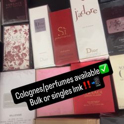 Colognes/perfumes