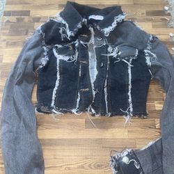 Half Jean Jacket