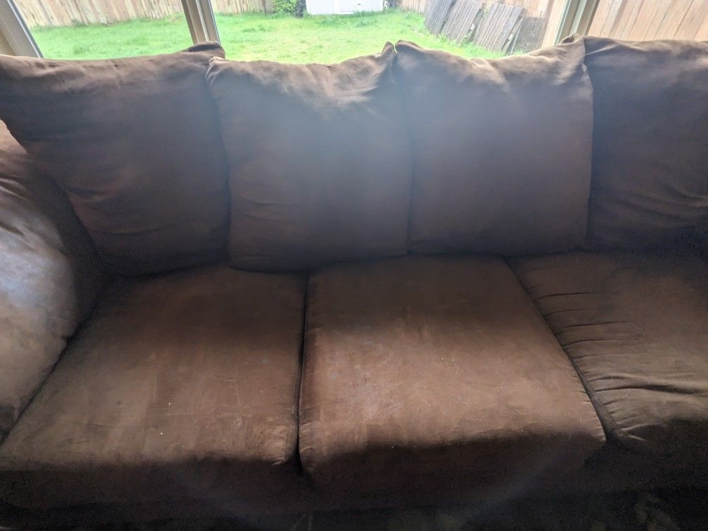 Brown Couches (Set) for Sale in Port Orchard, WA OfferUp