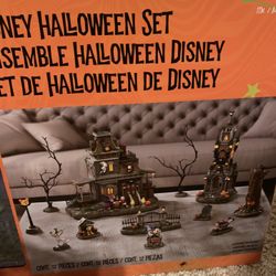 Disney Halloween Village Set, 12-piece