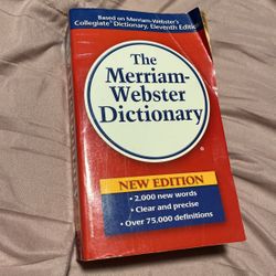 Merriam-Webster Dictionary 11th Edition