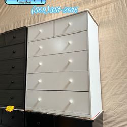 White Duplex Dresser Compressed Cajonera Comoda Nueva Chest 