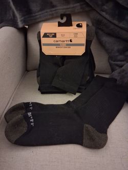 Unused Carhartt men's work socks