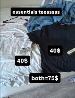 essential T-shirts  size L fear of god