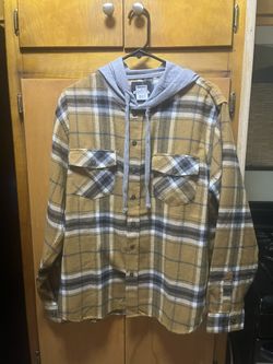 Men’s Flannel With Hoodie