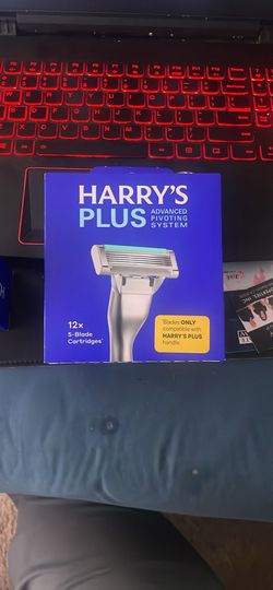 Harry's Plus 5-Blade Cartridges (12 Count)
