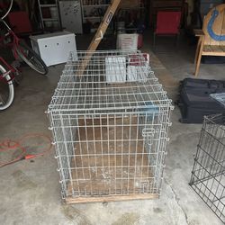 Large Dog Cage On Wheels 