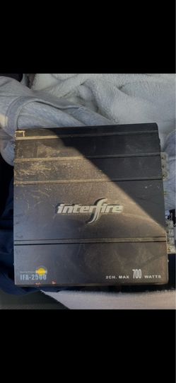 Interfire 2 channel amp