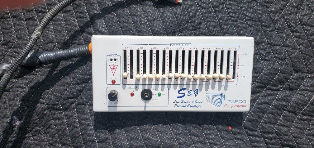 Zapco, Preamp Equalizer