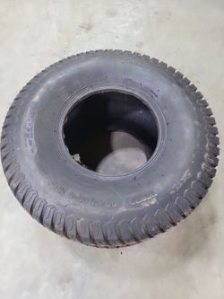 New lawn mower tire