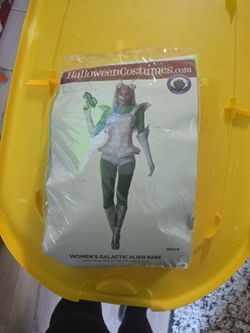 Womens galactic alien costume