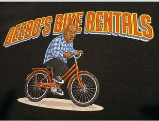Deebo's Bike Rentals Graphic T-Shirt.  Friday Movi.  Size Medium. $25