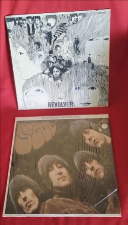 Vintage Beetles Vinyl Records