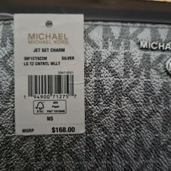 MK- Silver Wallet