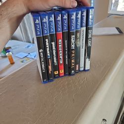 Ps4 Games (Rdr2, Gta5, OVERWATCH, MORTAL COMBAT, FARCY, ETC.)