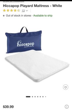 Play Yard/ Playpen Mattress 1 1/2 In Think