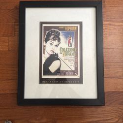 Audrey Hepburn Breakfast At Tiffany’s 