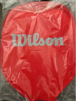 Wilson Red Pickleball Paddle Cover