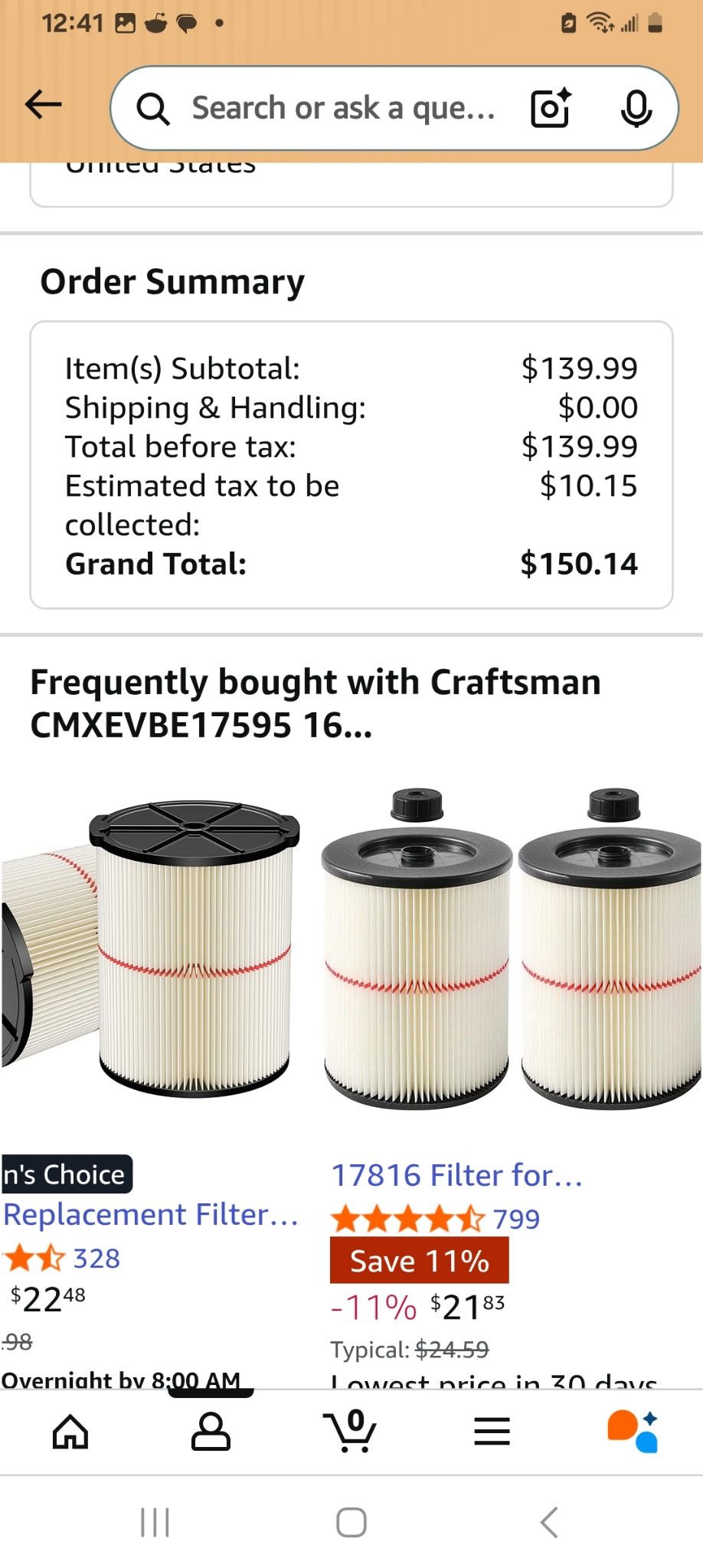 16 Gallon Wet/dry Shop Vac