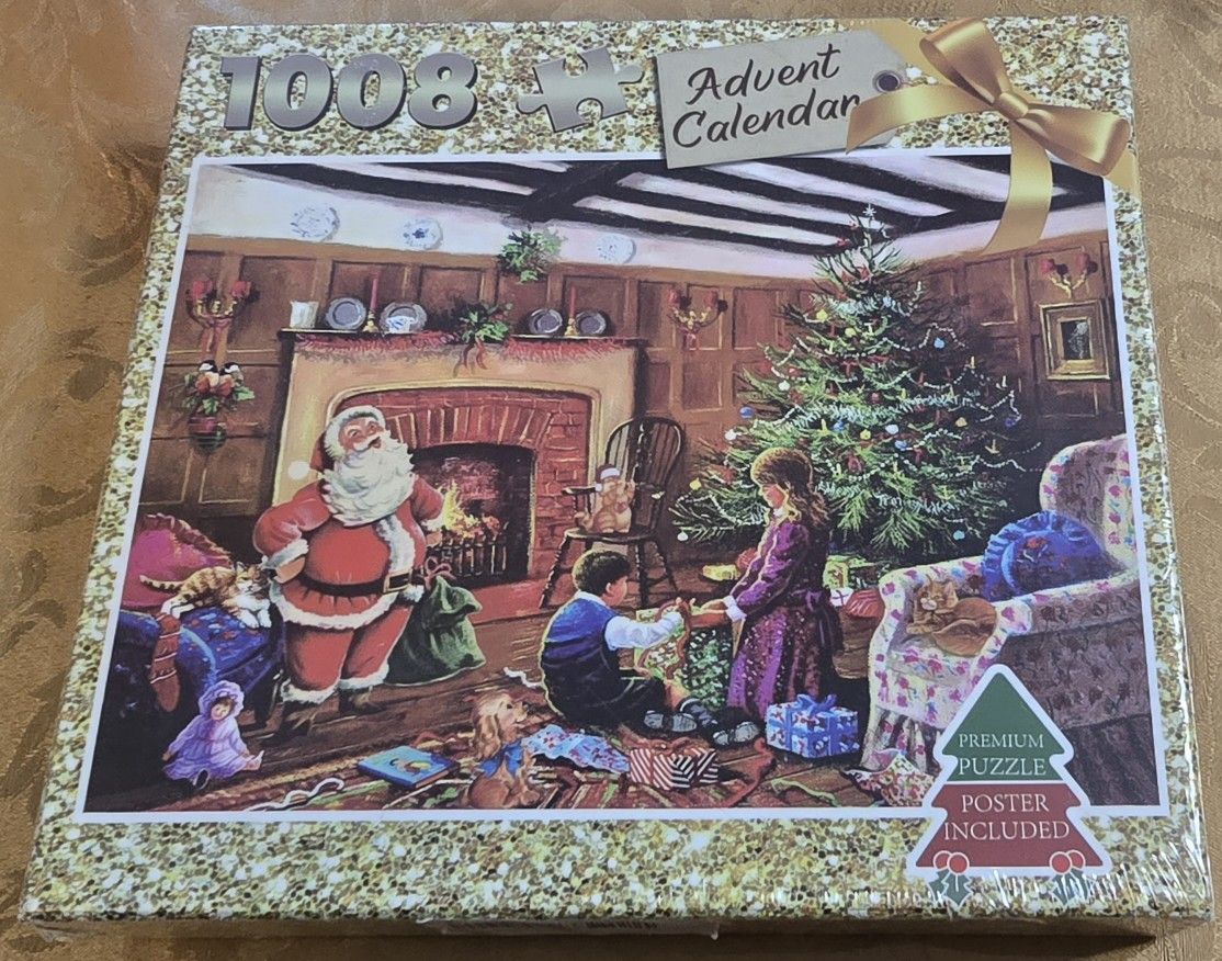 Santa And Kids Advent Calendar 1008pcs