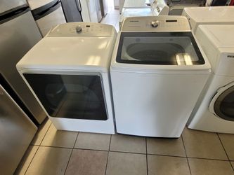 Samsung Washer & Gas Dryer Machine