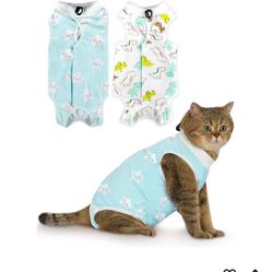 Cat recovery suit / onesie  - small