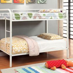 TWIN OVER TWIN BUNK BEDS (FREE DELIVERY)