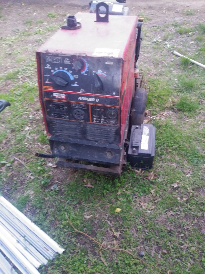 Ranger 8 welder and generator