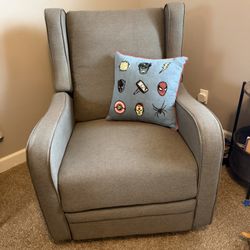 Gray Recliner