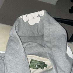 Grey Cotton Hoddie