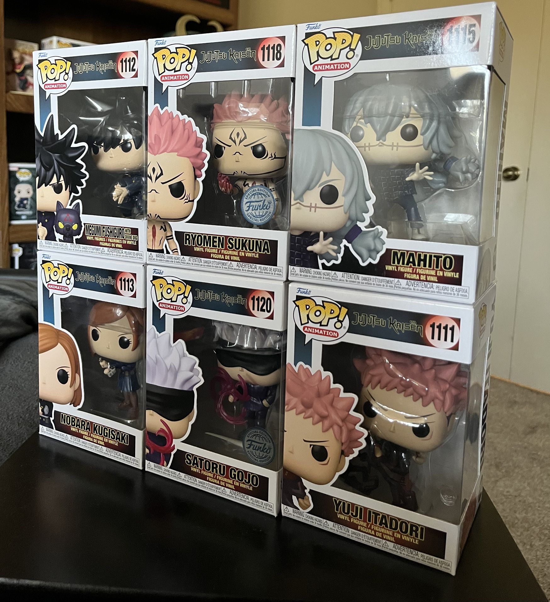 Jujutsu Kaisen Funko Pop Bundle