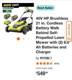 Ryobi Electric Lawnmower 