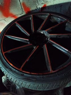 20” cooper rims brand new with tires