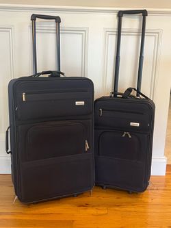 Luggage Set 2 pc Navy Blue