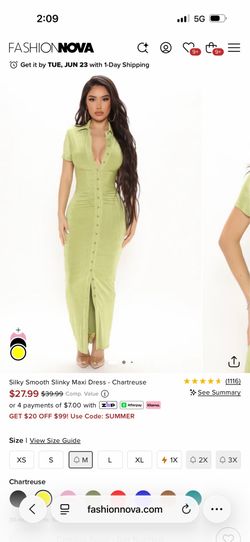 Fashion nova maxi dress