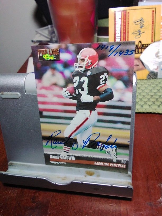 Classic Randy Baldwin Signature Card 1419/1435