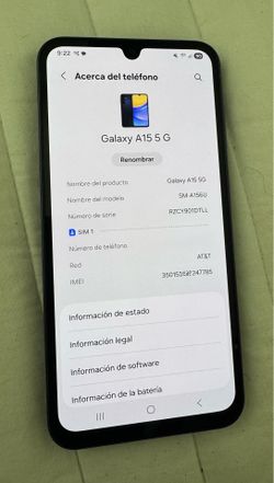 AT&T  Galaxy A15