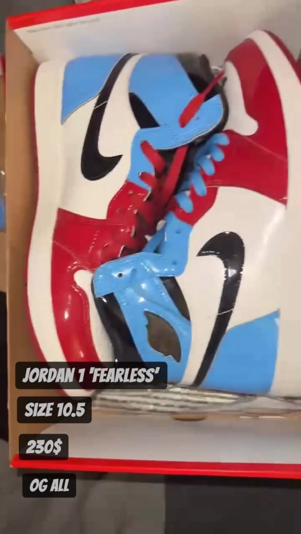 Air Jordan 1 Retro High OG ‘Fearless’