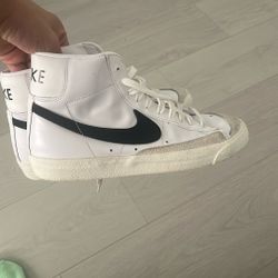 White Nike Shoe