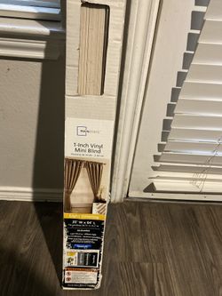 Mini blind 1 inch 35”w x 64”L