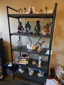 5 shelf display unit