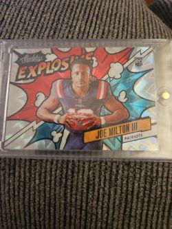 2024 PANINI ABSOLUTE EXPLOSIVE JOE MILTON III