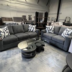 2pc Sofa & Love Seat