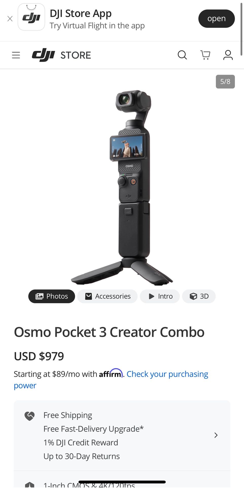 DJI Osmo Pocket 3 