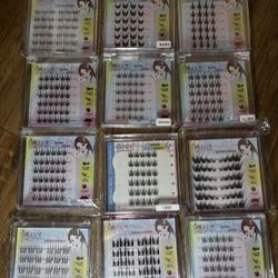 Glue-on Eye Lashes (Buy One Get One Free)