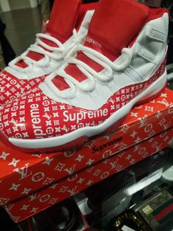 red jordan 11 supreme