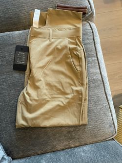 Fabletics Mens The only Paint. TAN And BLUE