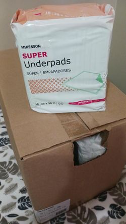 Pañales adulto y sábanas desechables