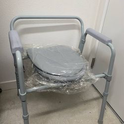 Drive 11148-1 Steel Folding Commode New